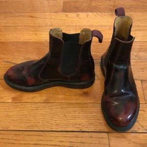 Dr. Marten Chelsea. Oxblood. Leather. US 7/UK 5.